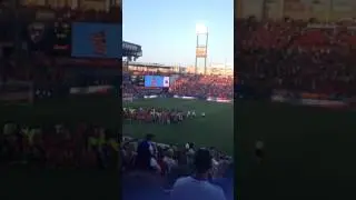 National Anthem New England Revo @FC Dallas 3/18/17