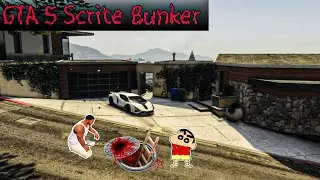 GTA 5 Franklin sinchen secret Bunker #gta5 #gaming #4kgaming 😎😎 #gamingvideos 