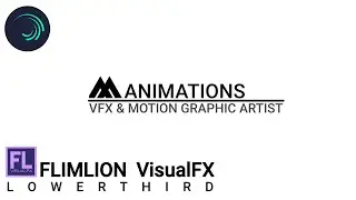 FLIMLION VisualFx'S Lower Third in Alight Motion