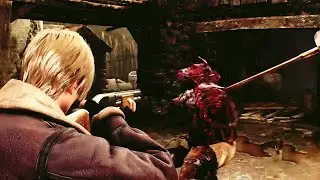Resident Evil 4 Remake | Exploring Inside The Farm & End of Chapter 1