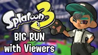 BIG RUN At The Grand Splatlands Bowl with Viewers in Splatoon 3 #Shorts