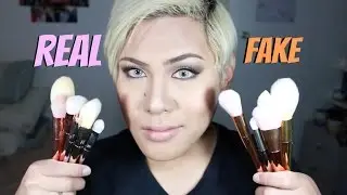 Real Techniques Bold Metals Collection Real VS FAKE | COMPARISON