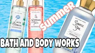 Bath and Body Works Summer 2020 New Body Care