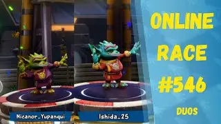 Online Race #546 | Duo Real Velos are Unstoppable in Ranked Duos Std Lobby | CTR Nitro Fueled (PS4)