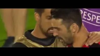 Gianluigi Buffon crying after loose vs Germany 2-7-2016