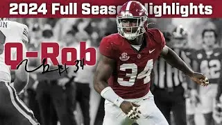 Quandarrius &ldquo;Que&rdquo; Robinson | 2024 Highlights | HD | Alabama LB 🐘