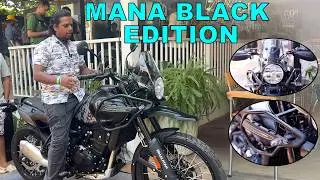 Himalayan 450 ManaBlack Walkaround 🔥 | Royal Enfield-ல இதுதான் Dark Adventure! | Tamil Walkaround