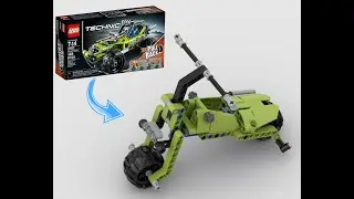 LEGO Technic Motorbike 42027 Alternative.