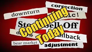 US Stock Markets Continue to Fall &ndash; Gold & Silver Recover Slightly
