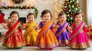 🎵 Kids Fun Day | Dudi Dudi Dam Dam Dance | Happy Tiny Feets