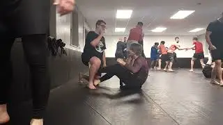 my first roll in jiu jitsu