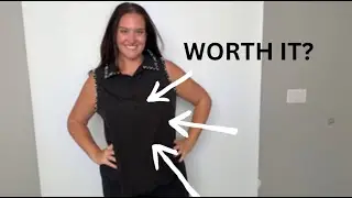 WORTH IT? - Verdusa Women's Plus Size Beaded Tops Pearl Button Down Dressy Blouse Sleeveless Collare
