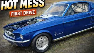 Полный бардак или скрытая жемчужина? Дрэг-кар Mustang 1967 года &mdash; первый тест-драйв.
