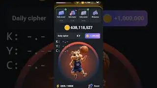 8 September Cipher code Hamster Kombat | Daily Cipher code