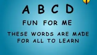 #12 - ABCD Fun For Me (Song)/ABC & 123 (VCD 576)/Golden Ball Rhymes