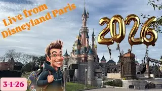 🔴 Live from Disneyland Paris! 🎆 New Year Magic & Park Adventures!