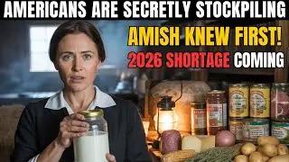 9. Сырое молоко амишей и продукты, необходимые для выживания. Миллионы американцев тайно запасают...