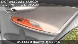 2009 Toyota Corolla XLE for sale in Cudahy, WI 53110 at Alei