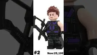 Every Lego Hawkeye Minifigure RANKED!