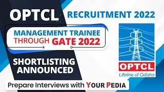 OPTCL shortlisting announced through GATE 2022 | Prepare OPTCL EE Interviews preparation & guidance