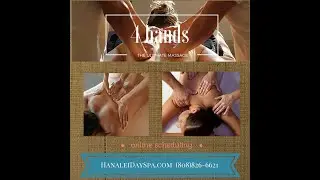 I Got a 4 Hands Massage Yestarday at Hanalei Day Spa, here's how it went