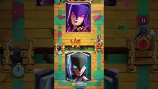 Witch VS Night Witch #clashroyale #supercell #shorts