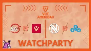 SEN vs 100T & NV vs C9 | VCT Americas Kickoff #VCTWatchparty | !patreon !socials