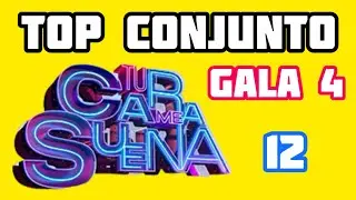 TOP conjunto de la GALA 4 de TU CARA ME SUENA 12 (Votación)