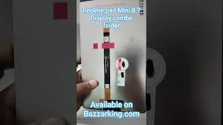 Realme pad mini 8.7 Display Combo folder | Very affordable price | Bazzarking