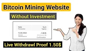 Bitcoin Mining Website | Zero Investment  | Live Payment Proof | Fazale Rabi