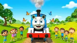 Happy Train and the Magic Balloon 🎈🚂 | Kids Cartoon Adventure Kids English Story