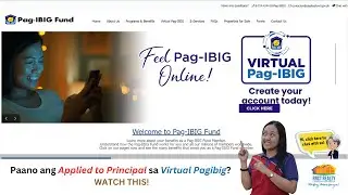 Paano ang Applied to Principal sa Virtual Pagibig? WATCH THIS!