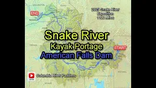 Snake River Kayak Portage Series - American Falls Dam