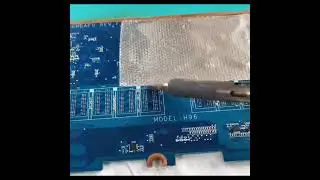 Desoldering and Soldering smd ram #smd #ram #electronic #pcb #pcbuild #shorts