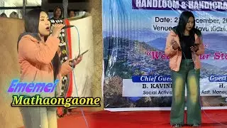 Mao Naga Folk Song sang By POUMAI #Mathaongaone / #Ememei