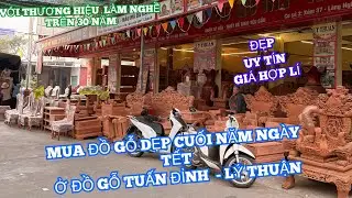 Đồ gỗ Tuấn Đỉnh Lý Thuận cập nhật và báo giá Đồ Gỗ Nội Thất ngày tết ở 3 cơ sở