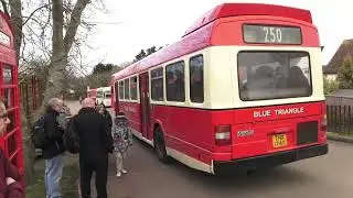Blue Triangle Leyland National bus LS174 THX 174S