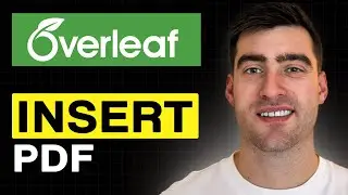 Как вставить PDF в Overleaf LaTeX