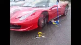 ferrari 458   alloy wheel fixed  wheel doctor surrey area 07964168871