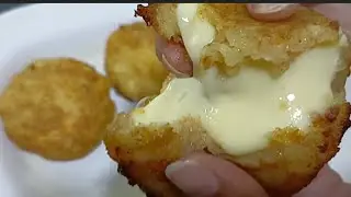 Cheese potato cutlets easy and delicious😋