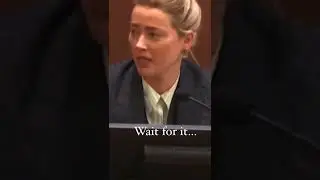 Johnny depp best reaction😜😜 on amber Heard in court speach #johnnydepp #amberheard #funny  #shorts