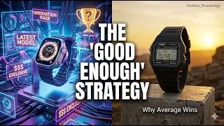 The Good Enough Strategy Why Casio Beats Apple at Selling Watches