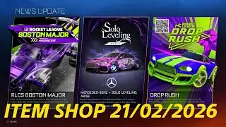 Rocket League ITEM SHOP 21/02/2026