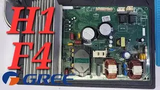 Gree Dc inverter ac H1 F4 error outdoor pcb Dc inverter ac pcb diagram & training centre Babar
