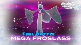 Rogue Mega froslass full boss fight - Pokemon legends ZA 