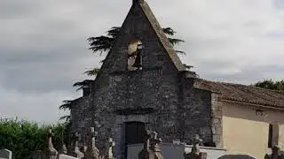 OP WEG NAAR SANTIAGO FRANKRIJK  50 ETAPPE  CALABRE PUY SERVAIN - PELLEGRUE