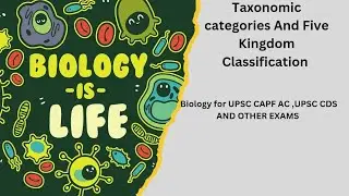 GENERAL SCIENCE BIOLOGY for UPSC CAPF AC , UPSC CDS and other exams #upsc #cds