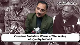 BJP Protests Against AAP Govt Over Pollution; Virendraa Sachdeva Warns of Worsening Air Quality