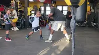 New era boxing club #boxing #boxingtraining #boxingworkout #padwork #boxingpadwork