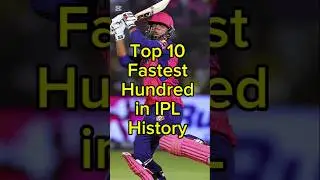 Top 10 Fastest 100 in IPL History #ipl #ipl2025 #ipl18 #vaibhavsuryavanshi #viratkohli #abdevilliers